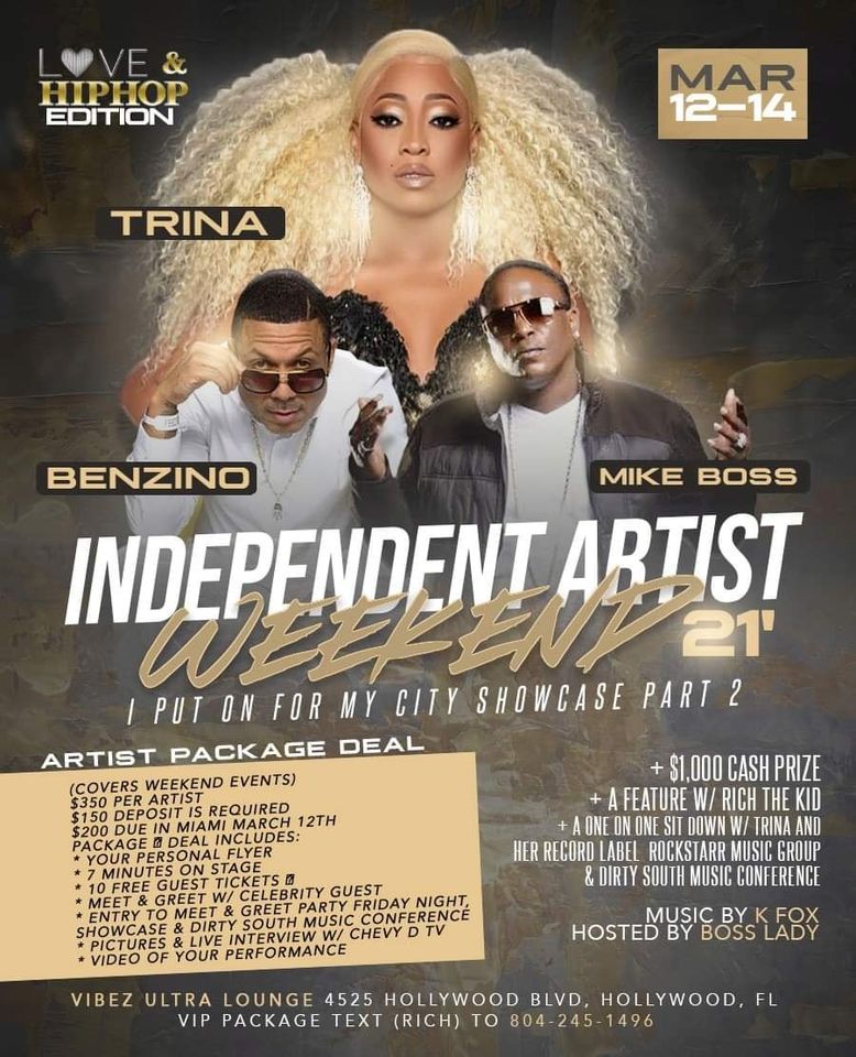 Flyer for "I Put On For My City" 2.